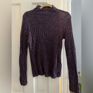 Purple Madewell turtleneck